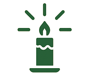 Vela representando a Missão